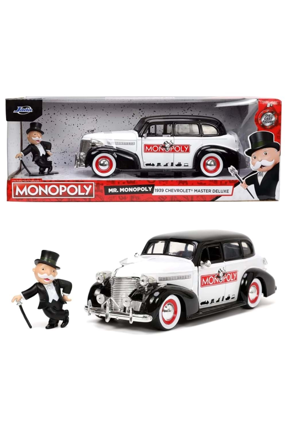 Mr. Monopoly ve 1939 Chevrolet Master Deluxe