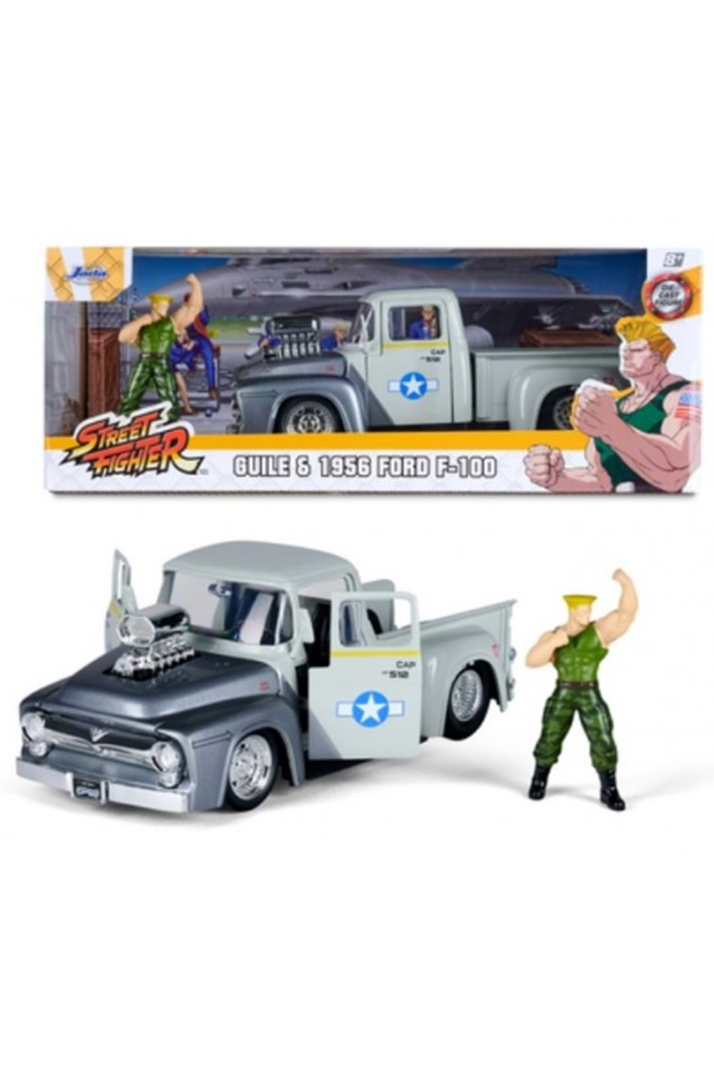 Street Fighter Guile ve 1956 Ford F-100