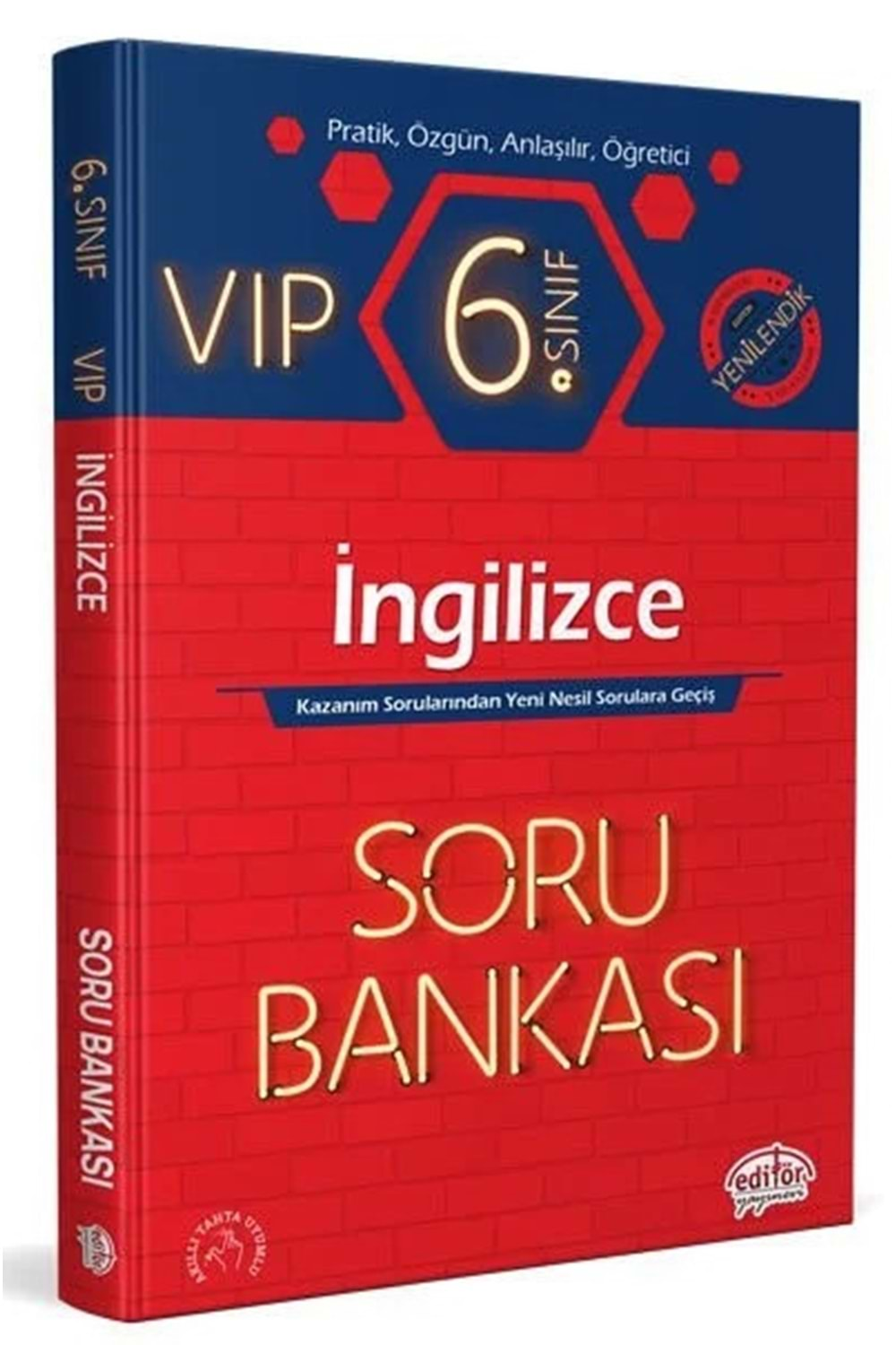 6. Sınıf İngilizce Vip Soru Bankası Yenilendik