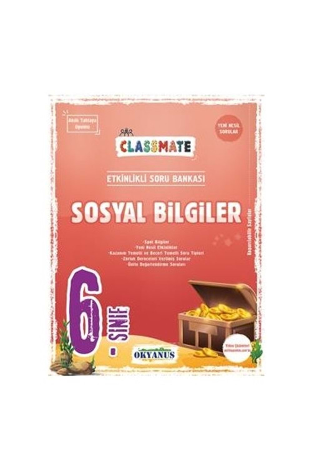 6. Sınıf Sosyal Bilgiler Etkinlikli Classmate Soru Bankası