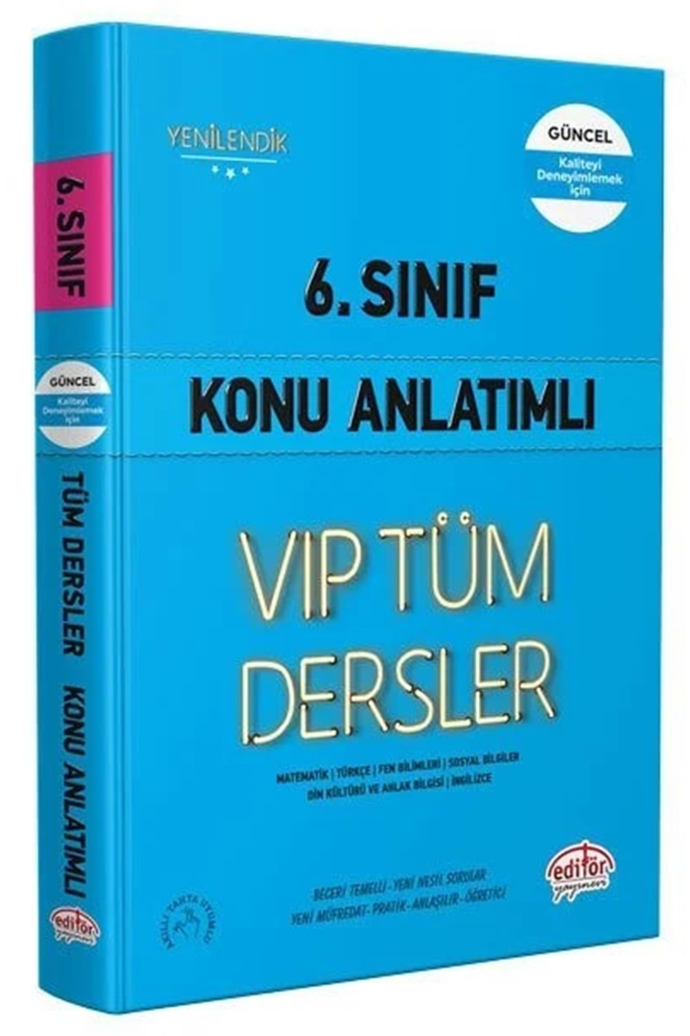 6. Sınıf Tüm Dersler Konu Anlatımlı Vip Mavi