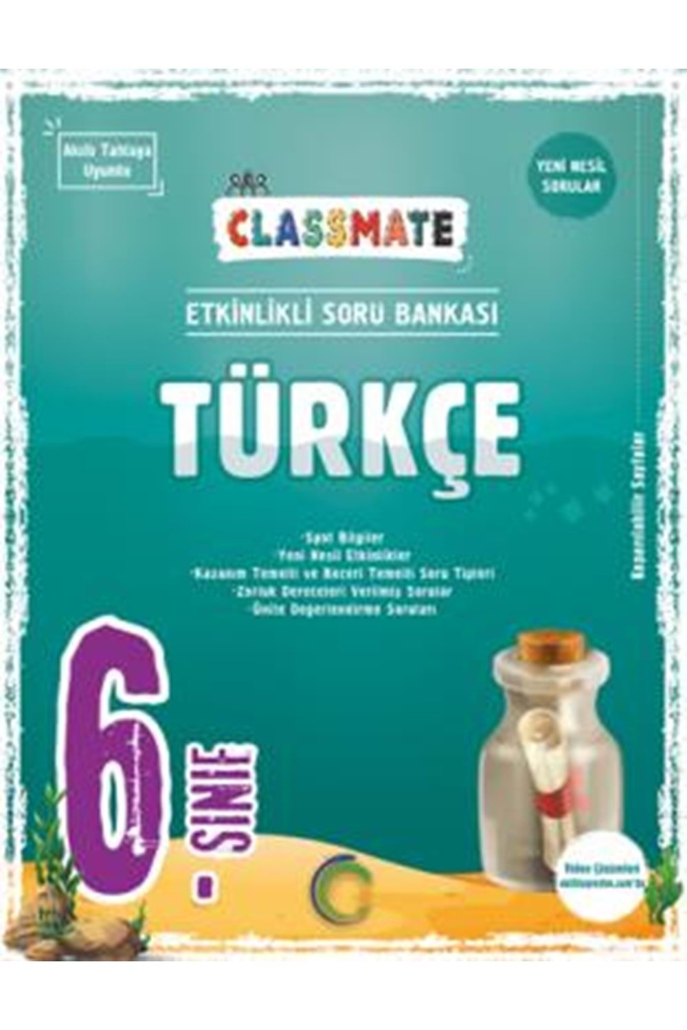 6. Sınıf Türkçe Etkinlikli Classmate Soru Bankası