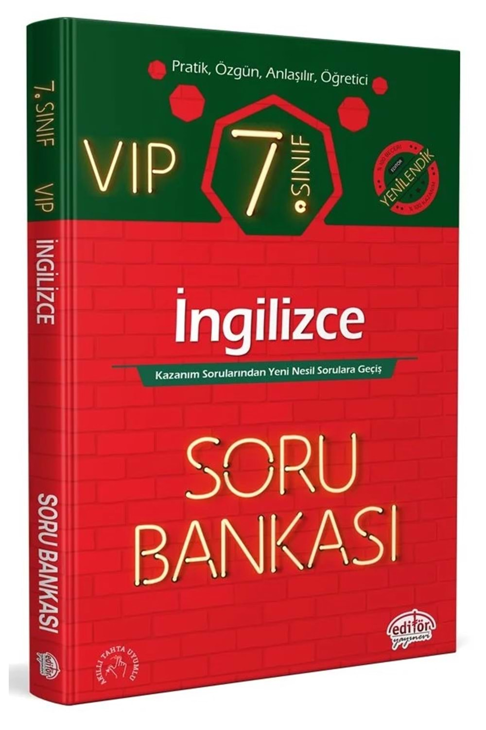 7. Sınıf İngilizce Vip Soru Bankası Yenilendik