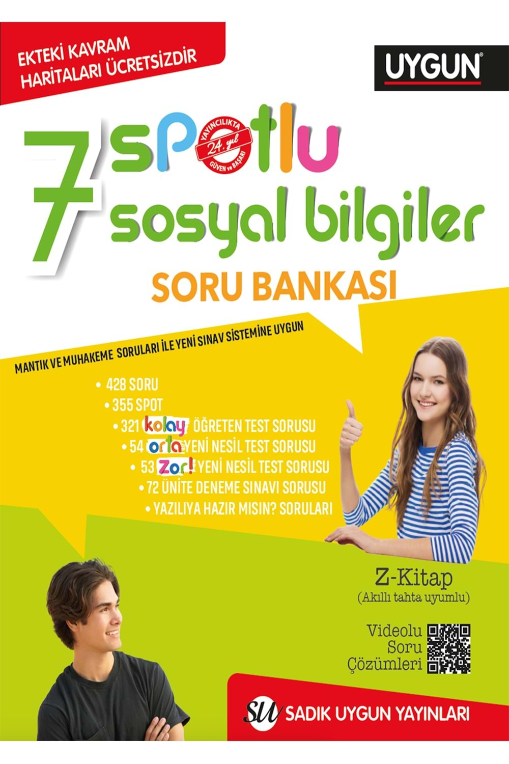 7. Sınıf Sosyal Bilgiler Spotlu Soru Bankası