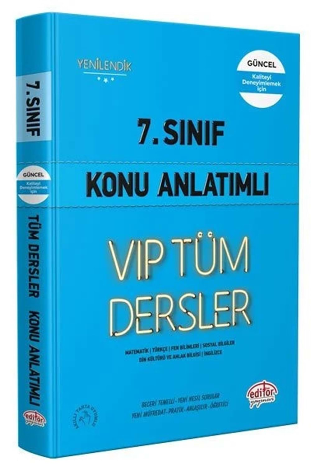 7. Sınıf Tüm Dersler Konu Anlatımlı Vip Mavi