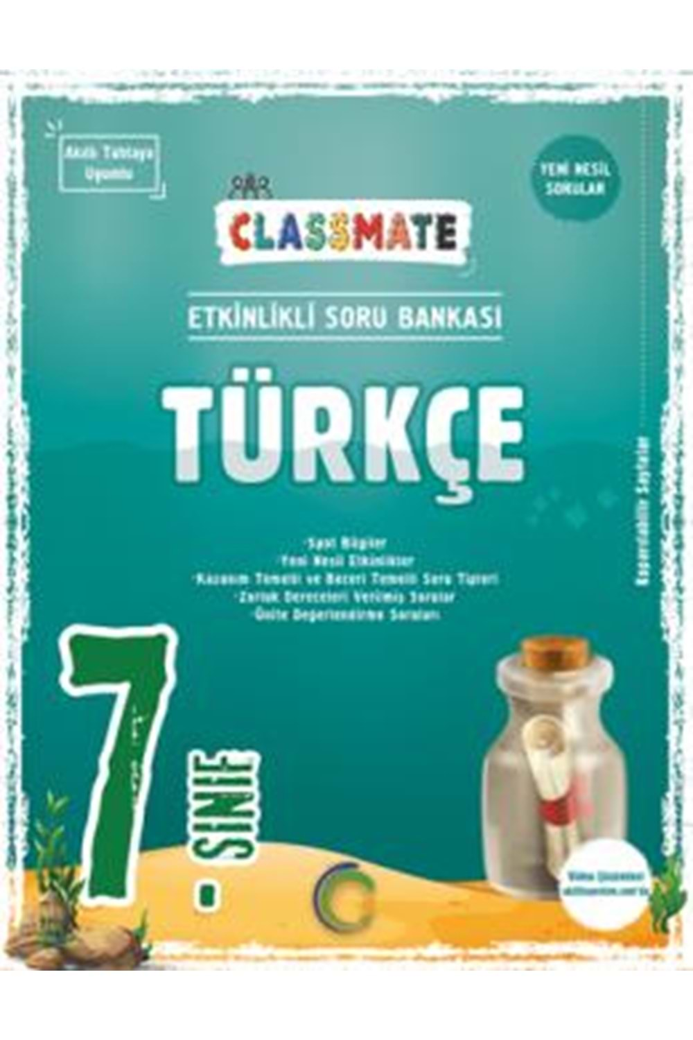 7. Sınıf Türkçe Etkinlikli Classmate Soru Bankası