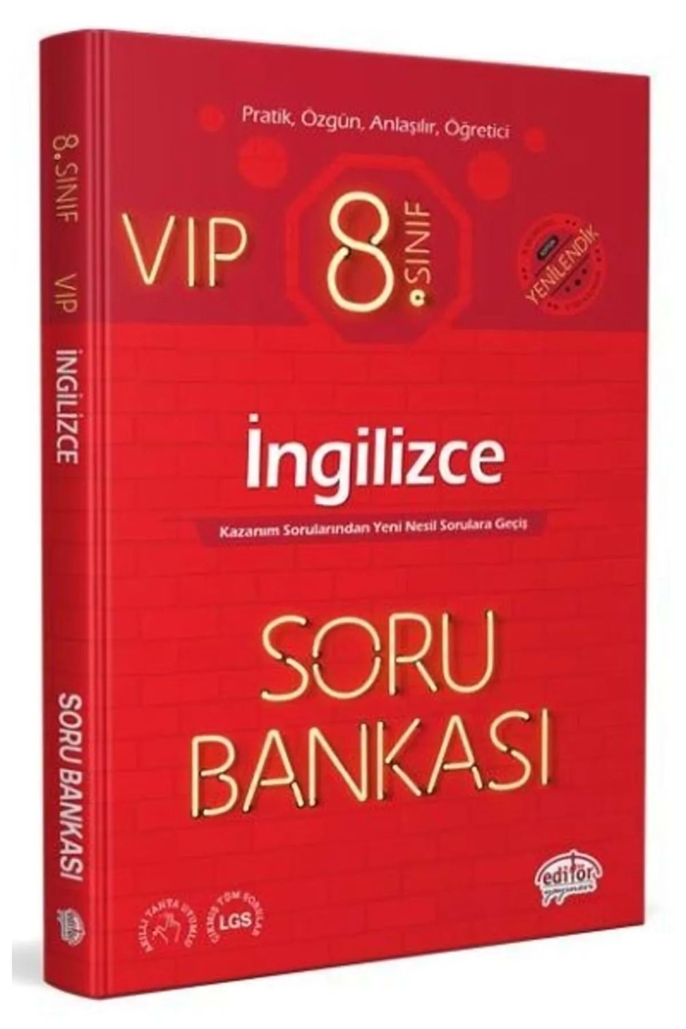 8. Sınıf İngilizce Vip Soru Bankası Yenilendik