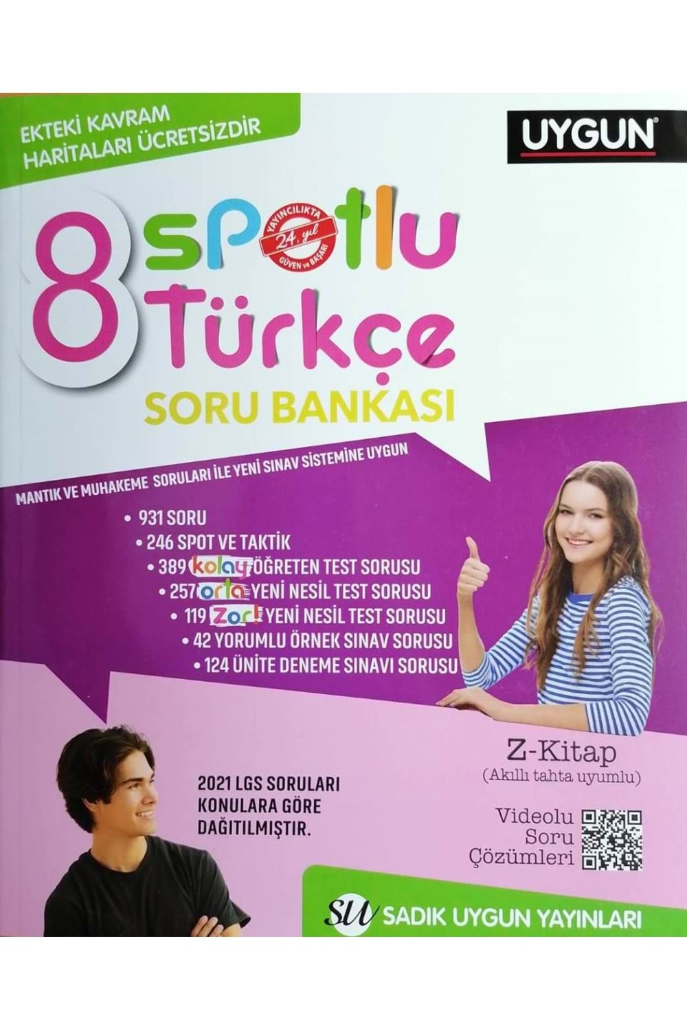 8. Sınıf Türkçe Spotlu Soru Bankası