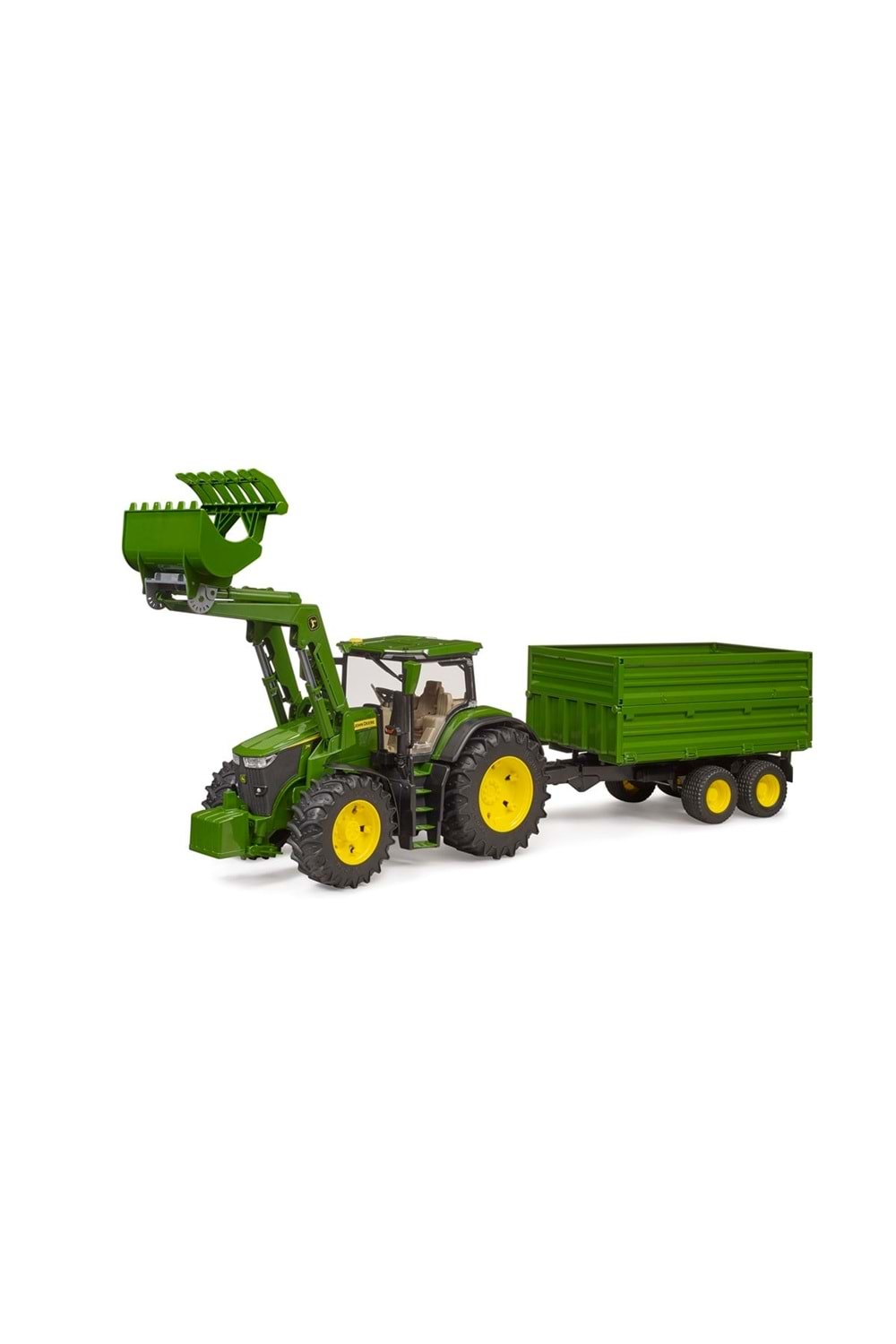 Bruder John Deere 7R 350 Kepçeli Traktör Ve Römork 03155