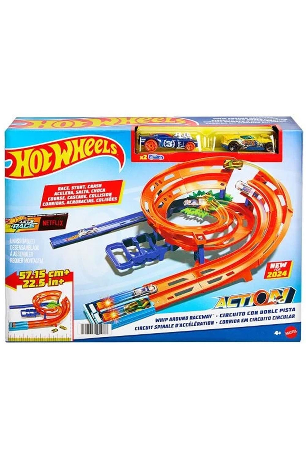 Hot Wheels İkili Yarış ve Akrobasi Pisti HTK17