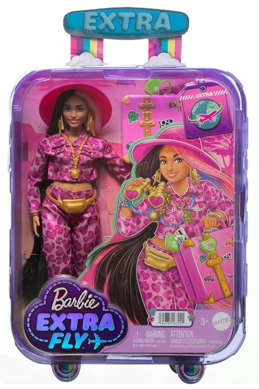 Barbie Extra Seyahat Bebekleri Safari Temalı HPT48