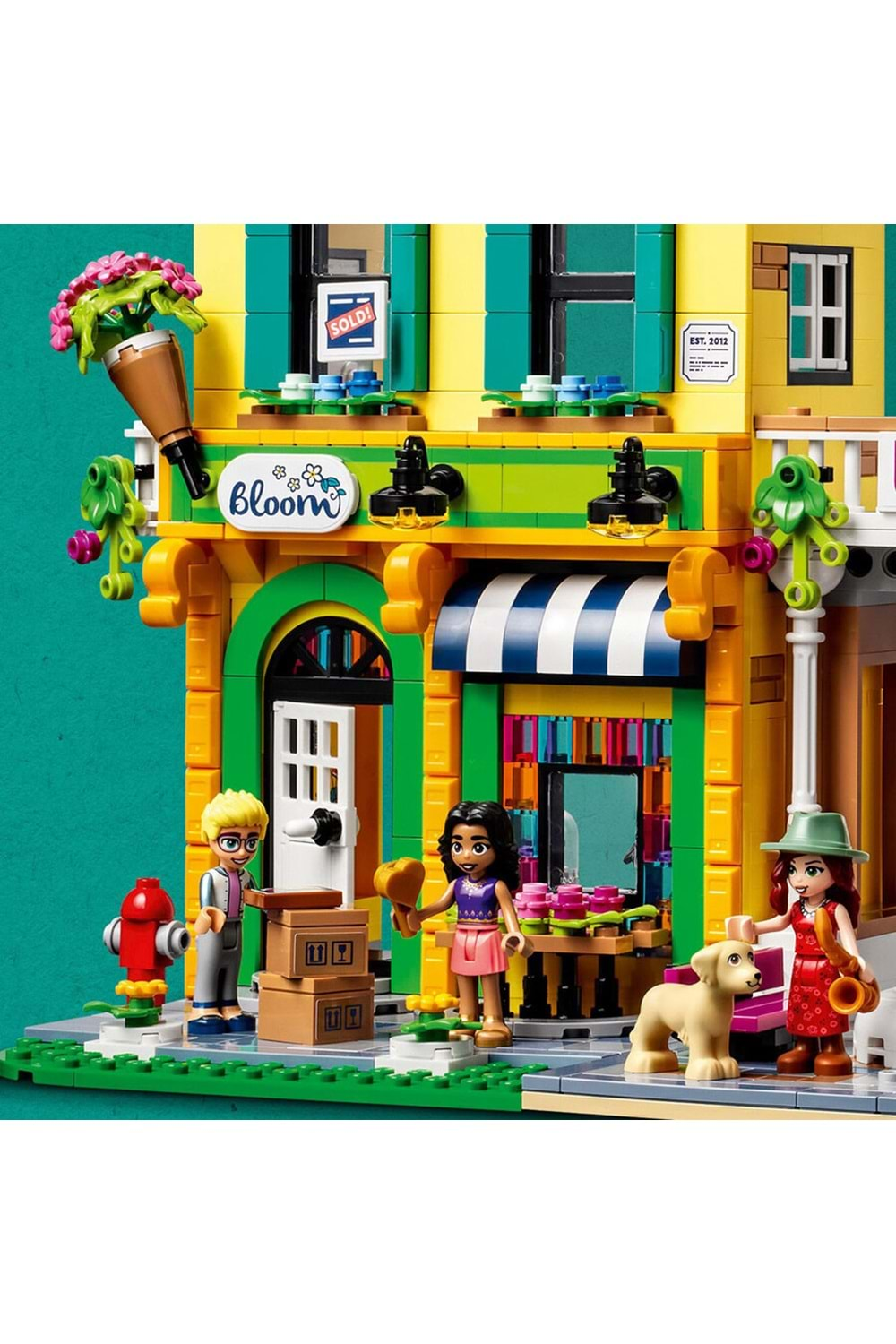 Lego Friends Şehir Merkezi Çiçek ve Tasarım Dükkanları * 41732