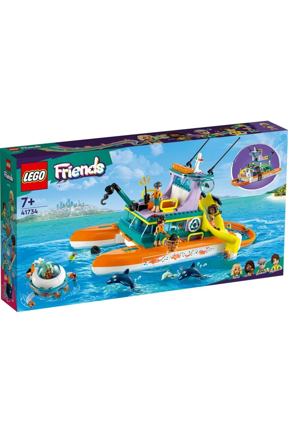 Lego Friends Deniz Kurtarma Teknesi * 41734