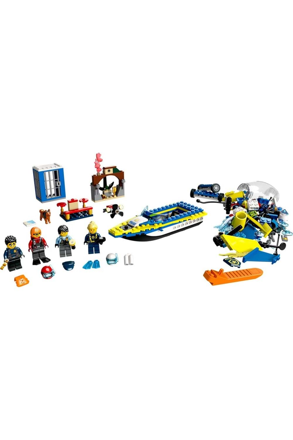 Lego City Su Polisi Dedektif Görevleri * 60355