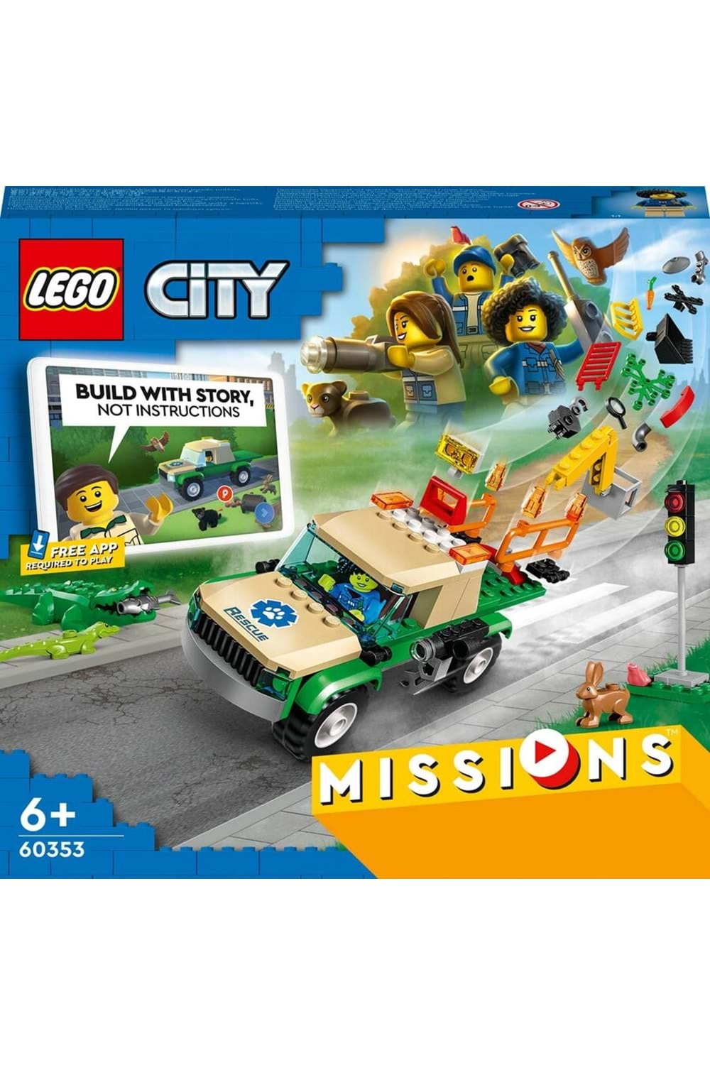 Lego City Vahşi Hayvan Kurtarma Görevleri * 60353