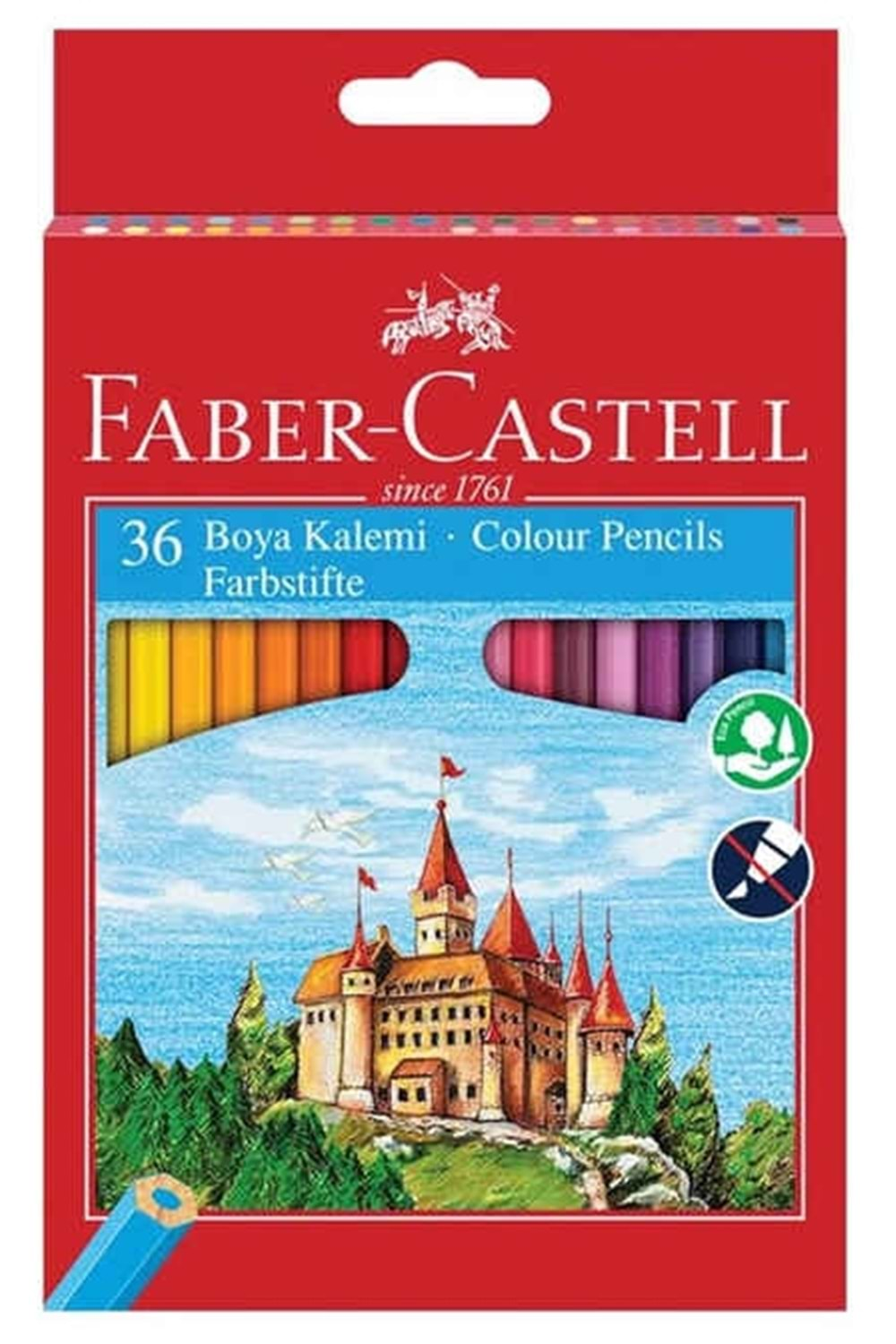 Faber Castell Kuru Boya 36 lı