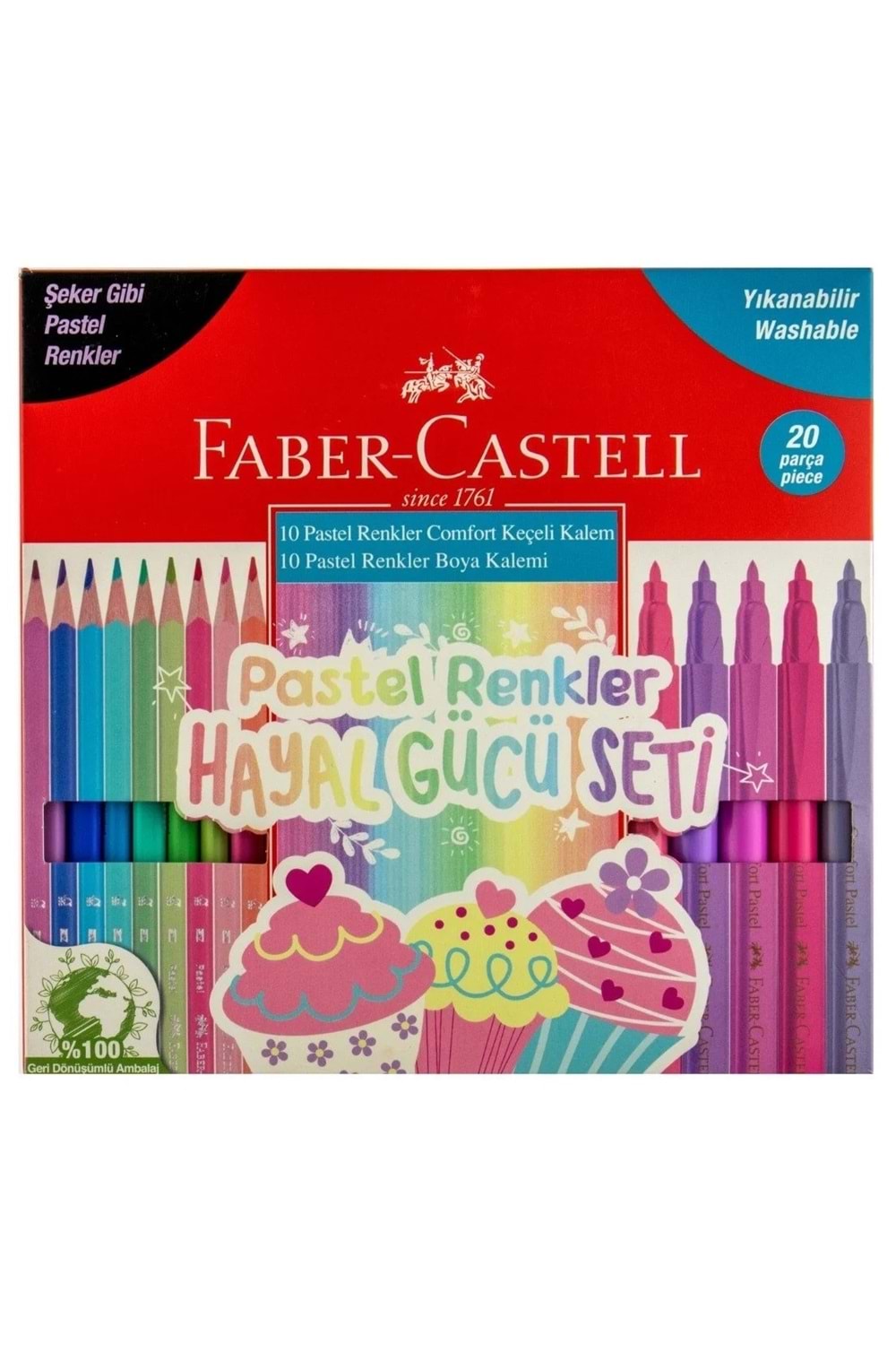 Faber Castell Pastel Renkler Hayal Gücü Seti
