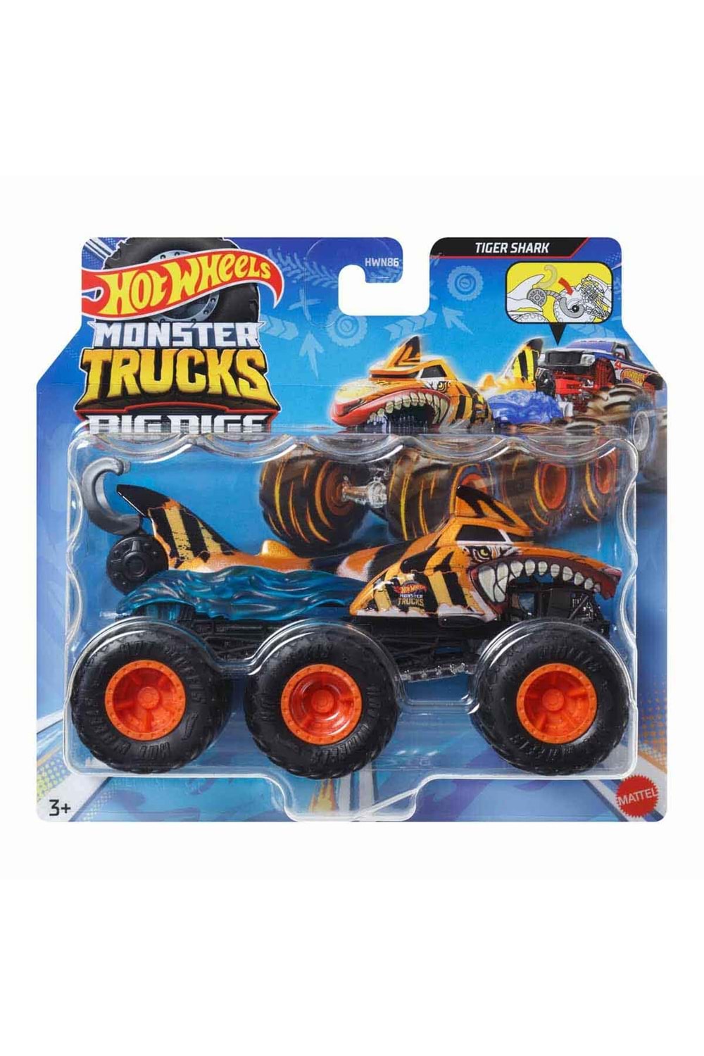 Hot Wheels Monster Trucks 1:64 Çekici Arabalar HWN86