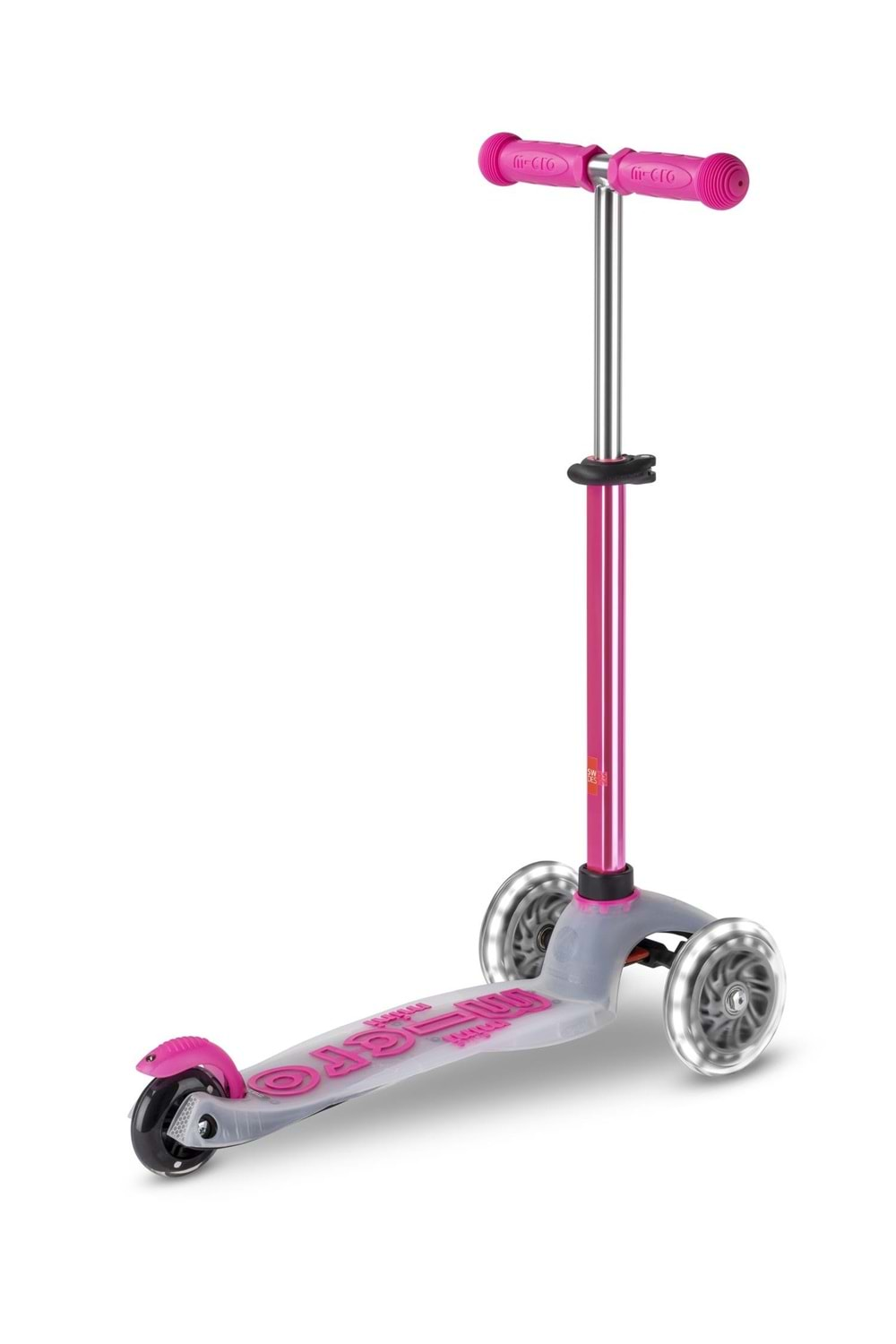 Micro Scooter Mini Deluxe Flux Neochrome Pembe Işıklı Teker MMD363