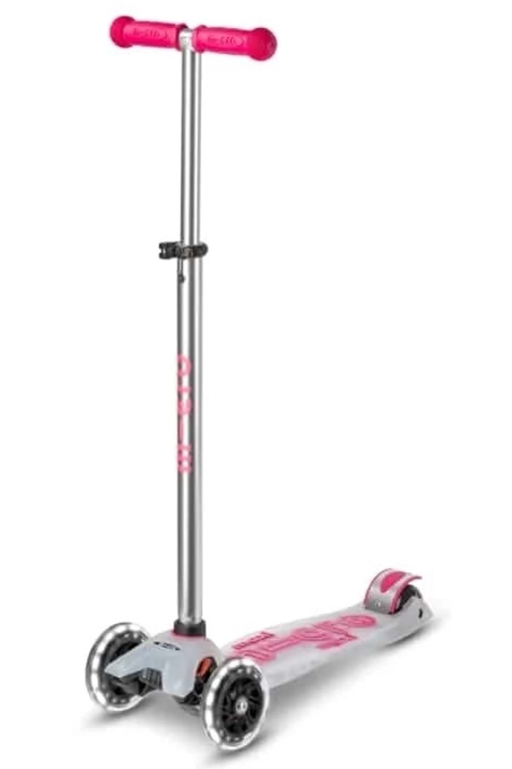 Micro Scooter Maxi Deluxe Flux Pembe Işıklı Teker MMD139