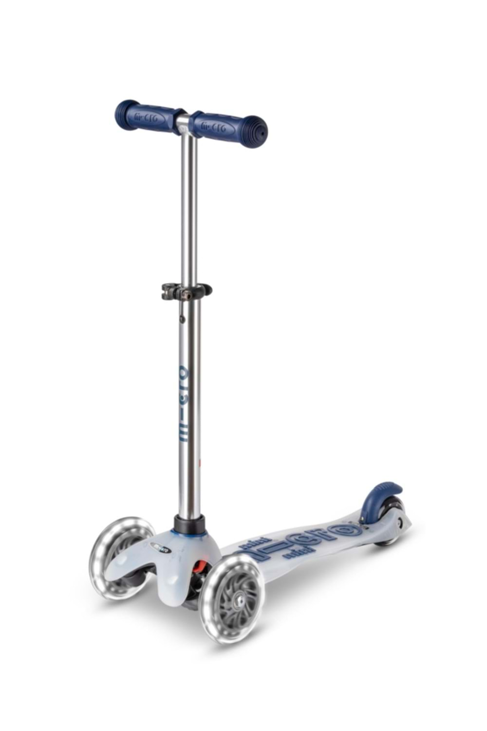 Micro Scooter Mini Deluxe Flux Navy Işıklı Teker MMD204