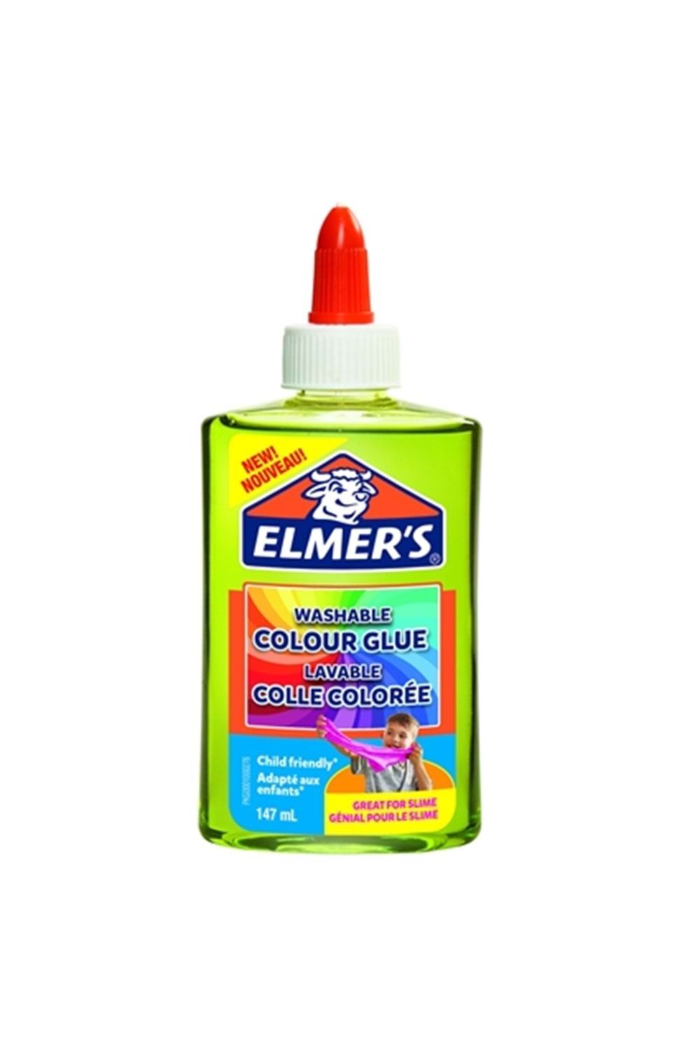 Elmers Yapıştırıcı Şeffaf Yeşil 147 ml