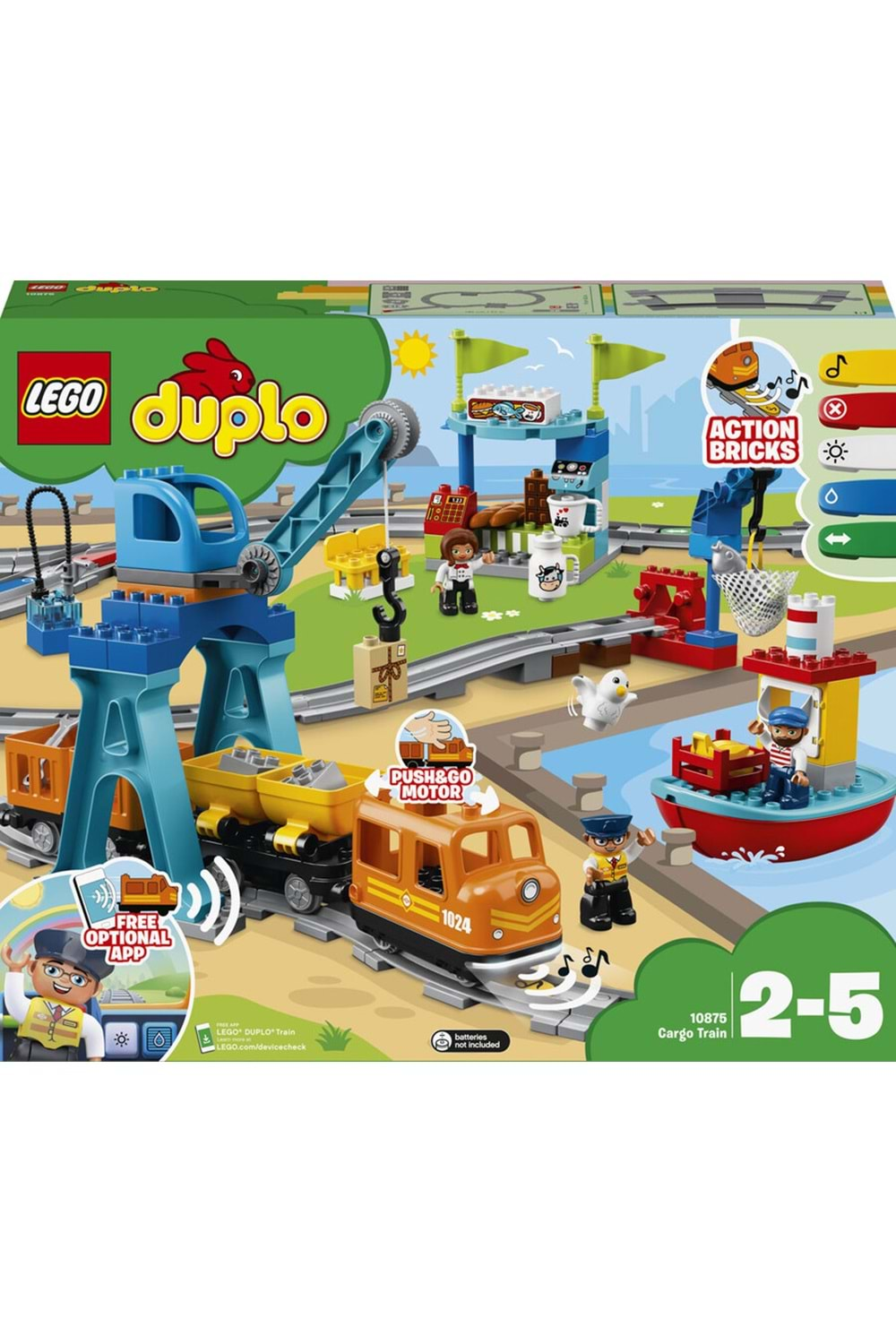 Lego Duplo Town Kargo Treni 10875