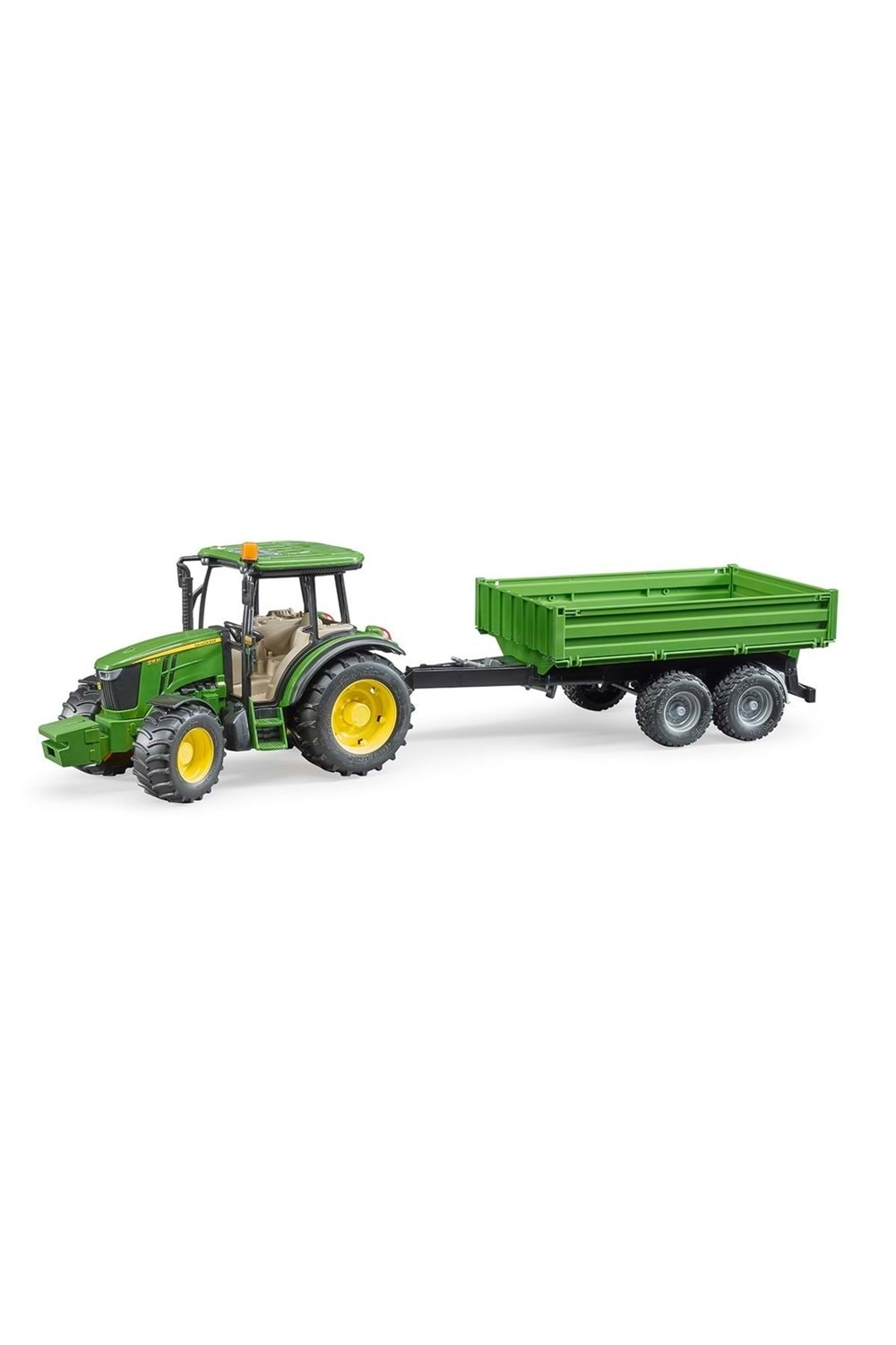 Bruder John Deere 5115M Traktör Ve Römork 02108