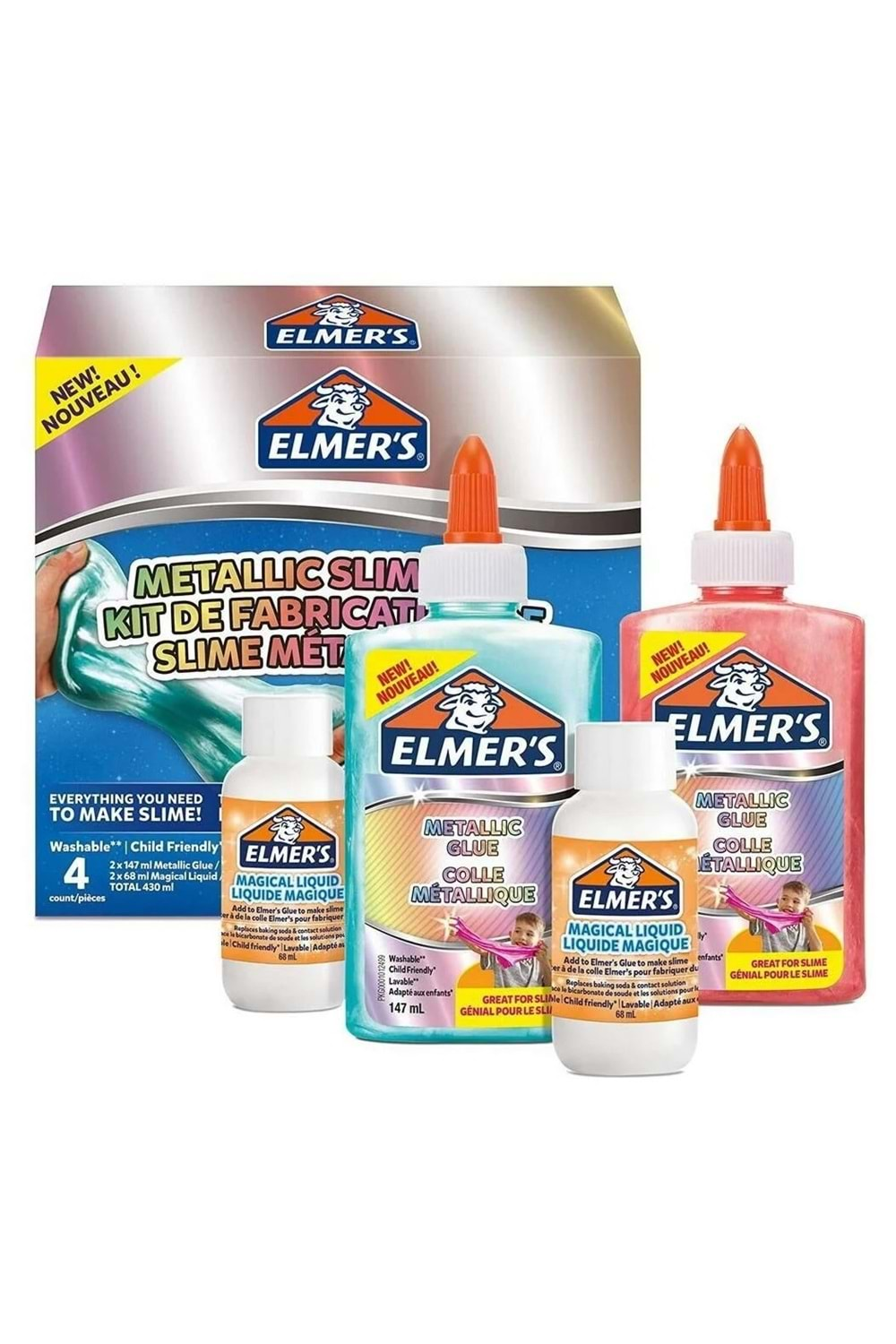 Elmers Metalik Slime Seti 2109483