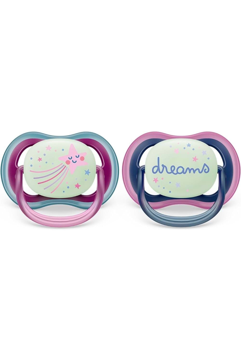 Avent Silikon Emzik Ultra Air Night 6-18 ay SCF376/14