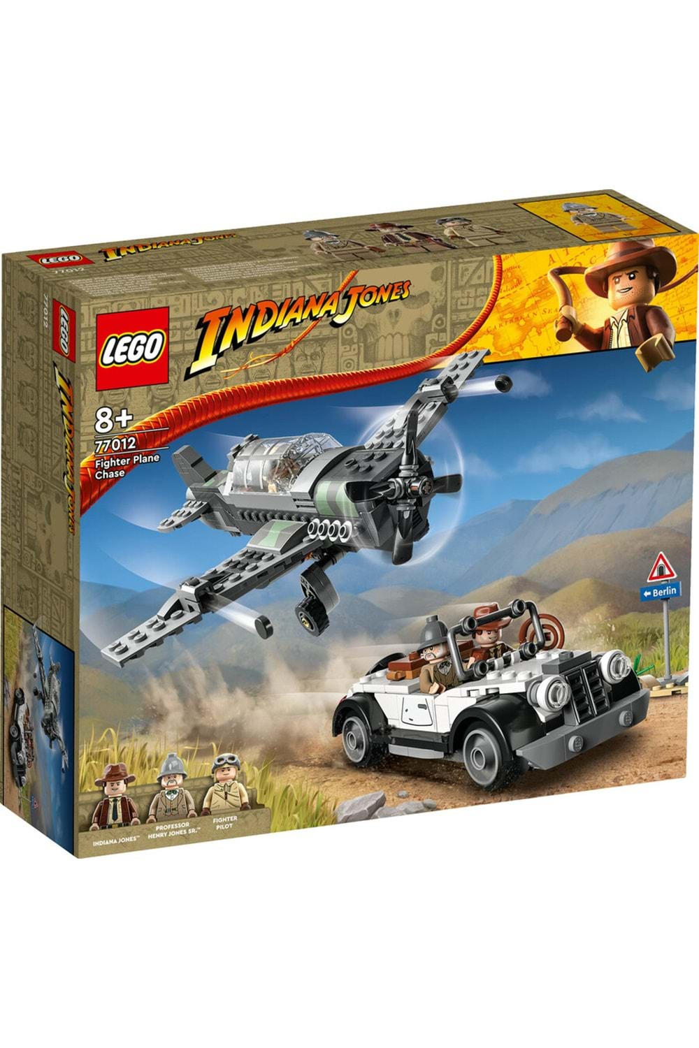 Lego Indiana Jones Avcı Uçağı Takibi 77012