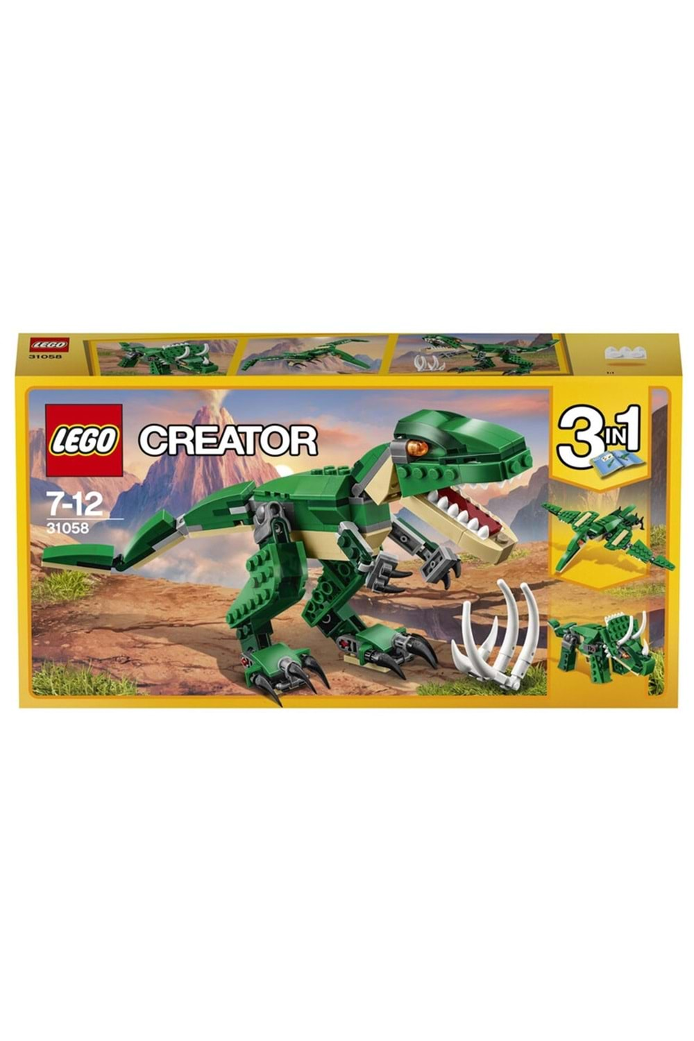 Lego Creator 3 in 1 Muhteşem Dinozorlar 31058