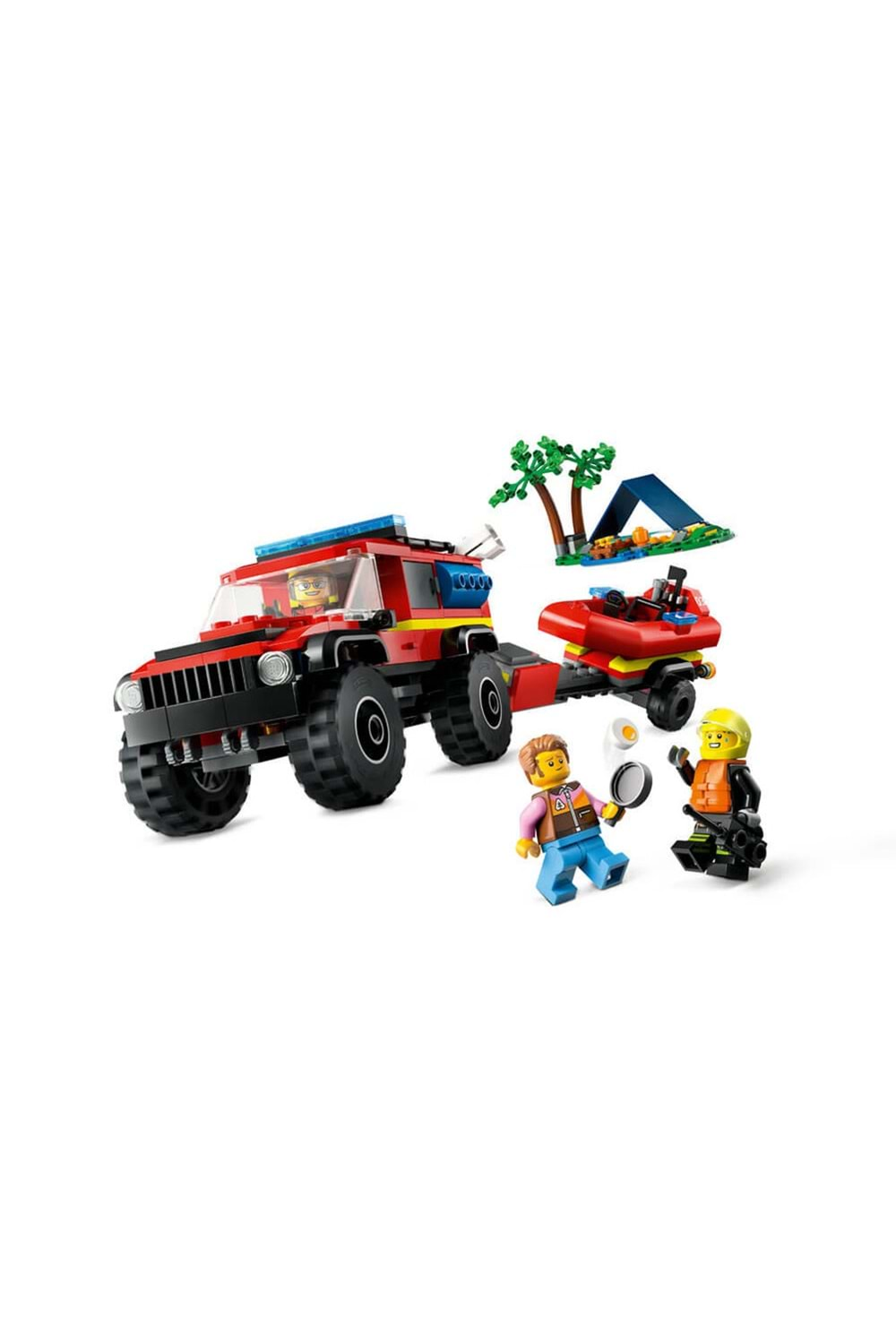 Lego City 4x4 Kurtarma Botlu İtfaiye Kamyonu 60412