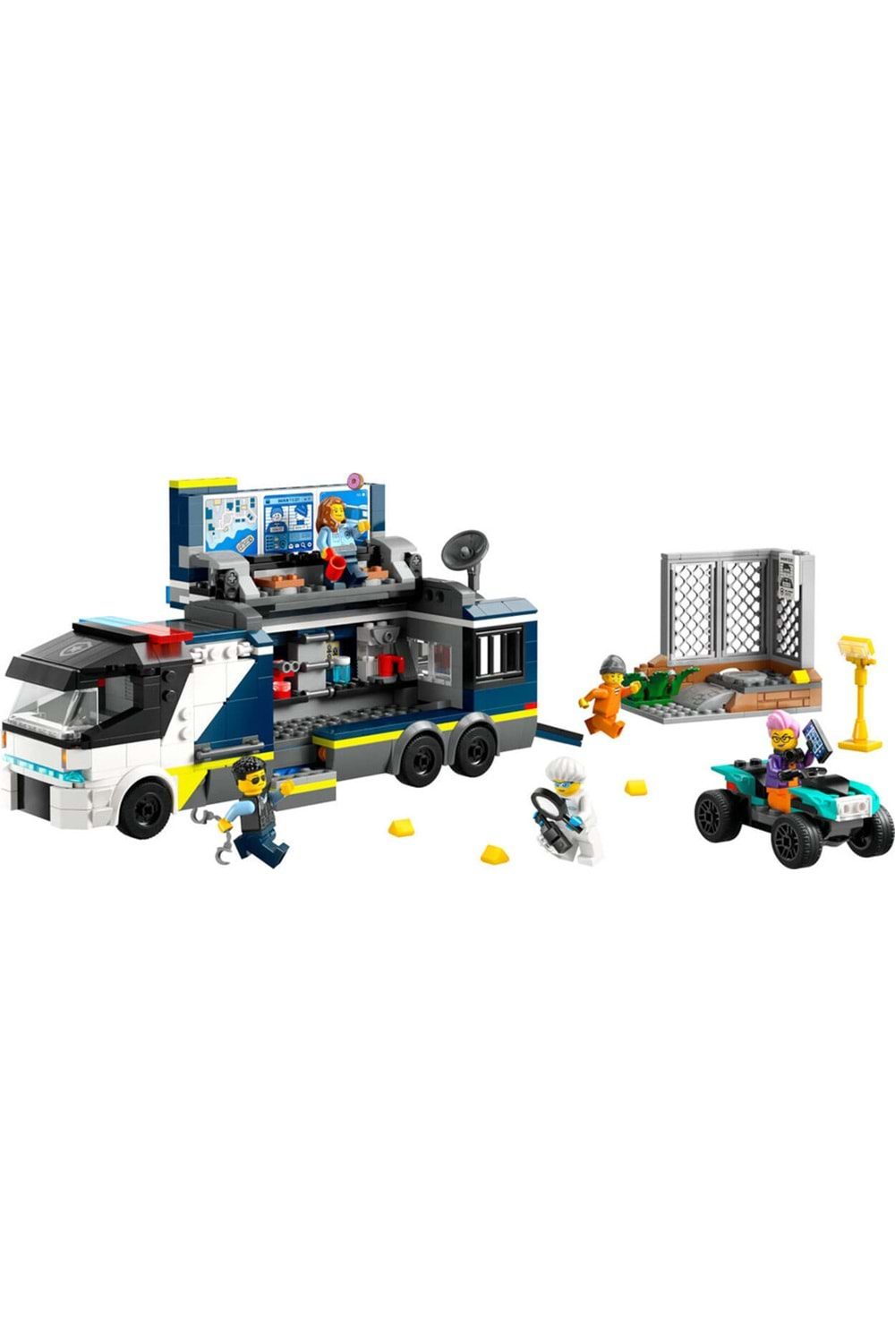 Lego City Polis Mobil Suç Laboratuvarı Kamyonu 60418