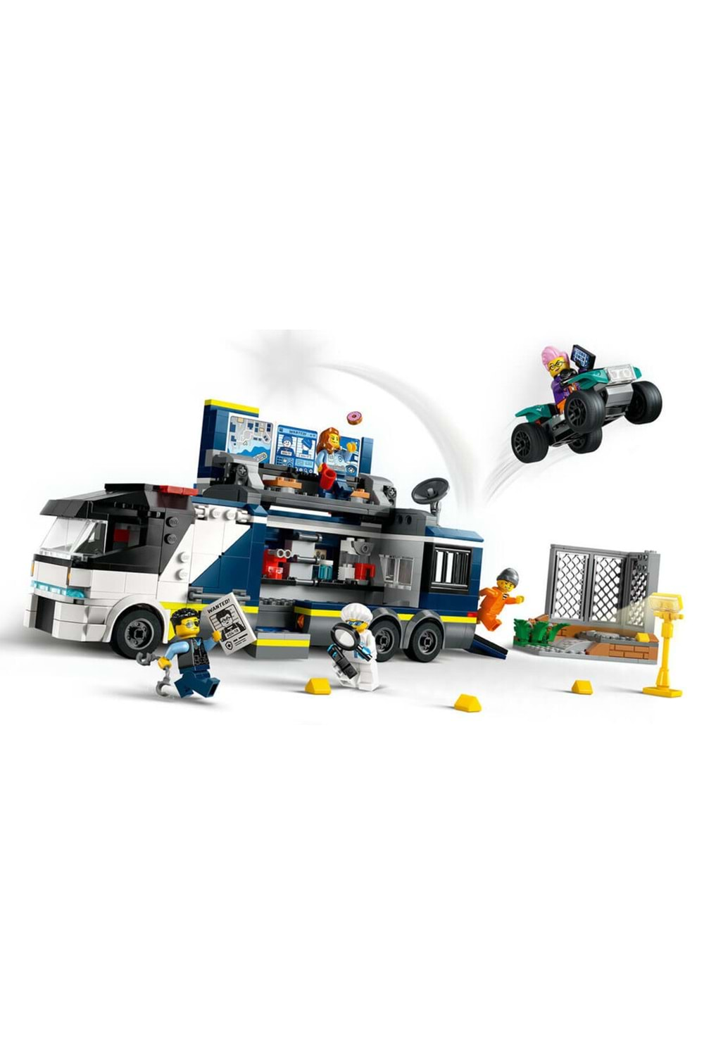 Lego City Polis Mobil Suç Laboratuvarı Kamyonu 60418