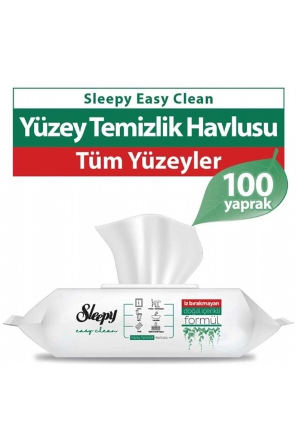 Sleepy Yüzey Temizlik Havlusu 100 lü