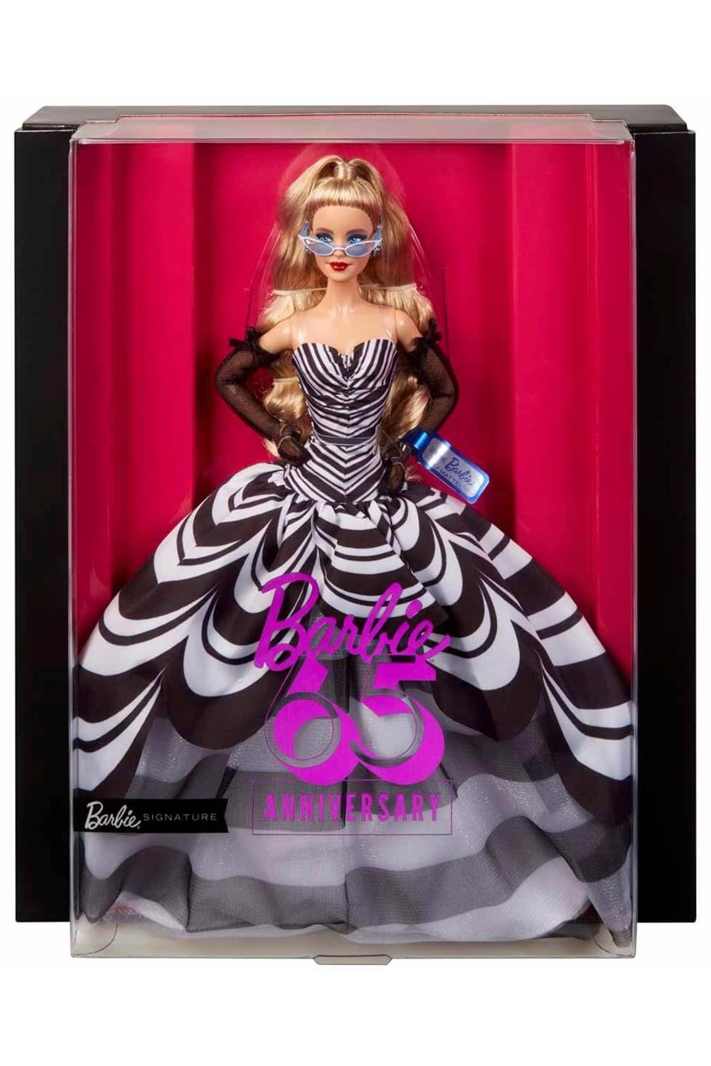 Barbie Mavi Safir 65. Yıl Dönümü Bebeği HRM58