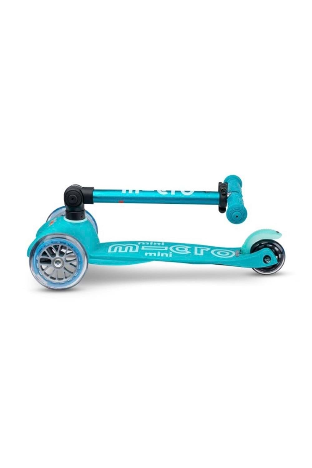 Micro Scooter Mini Deluxe Foldable Aqua Işıklı Teker MMD198