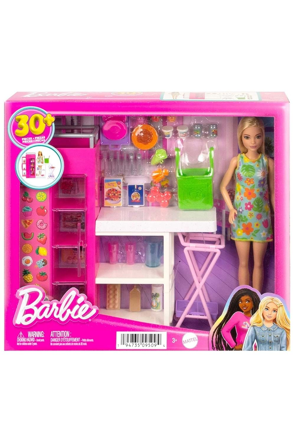 Barbie Mini Büfe Oyun Seti HJV38