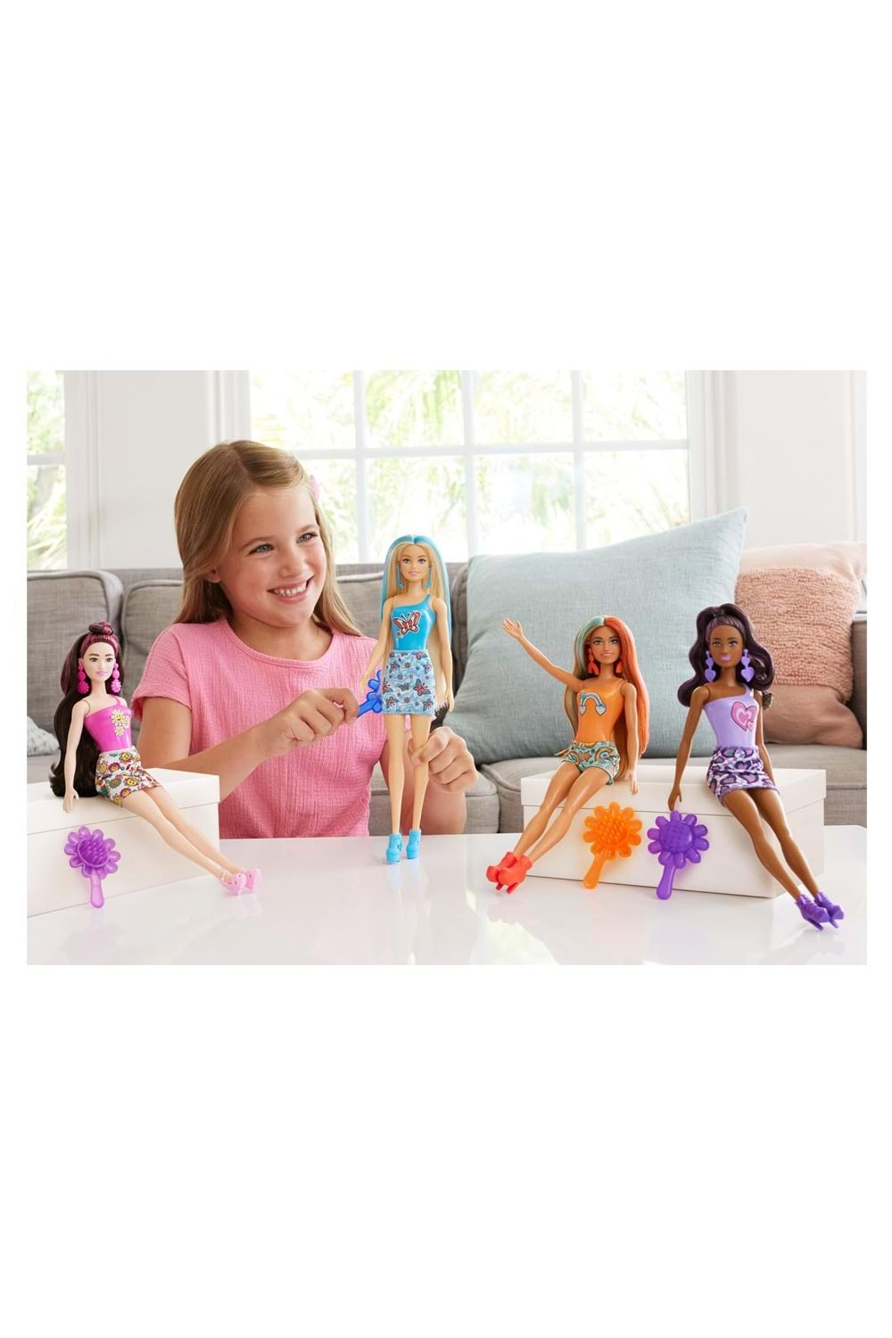 Barbie Color Reveal Sürpriz Barbie Gökkuşağı HRK06