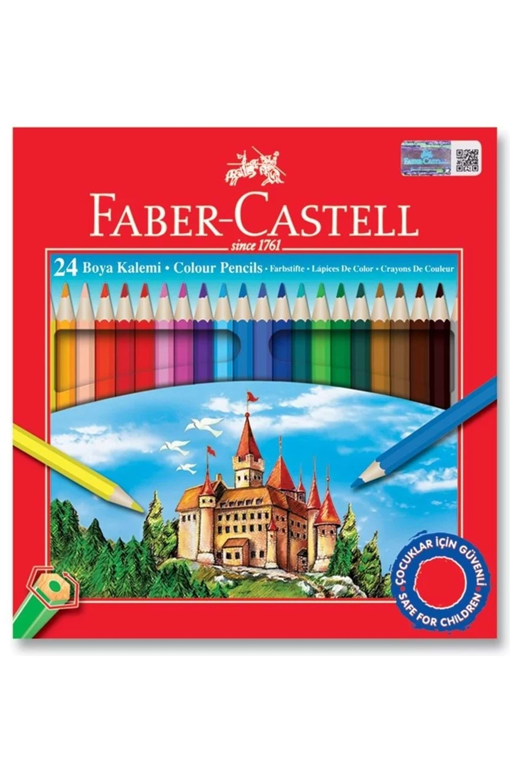 Faber Castell Kuru Boya 24 lü 5171116324