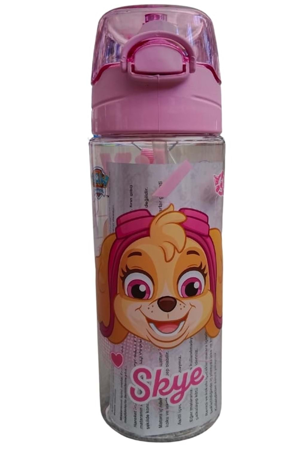 Paw Patrol Tritan Pipetli Suluk 500 ml 2883