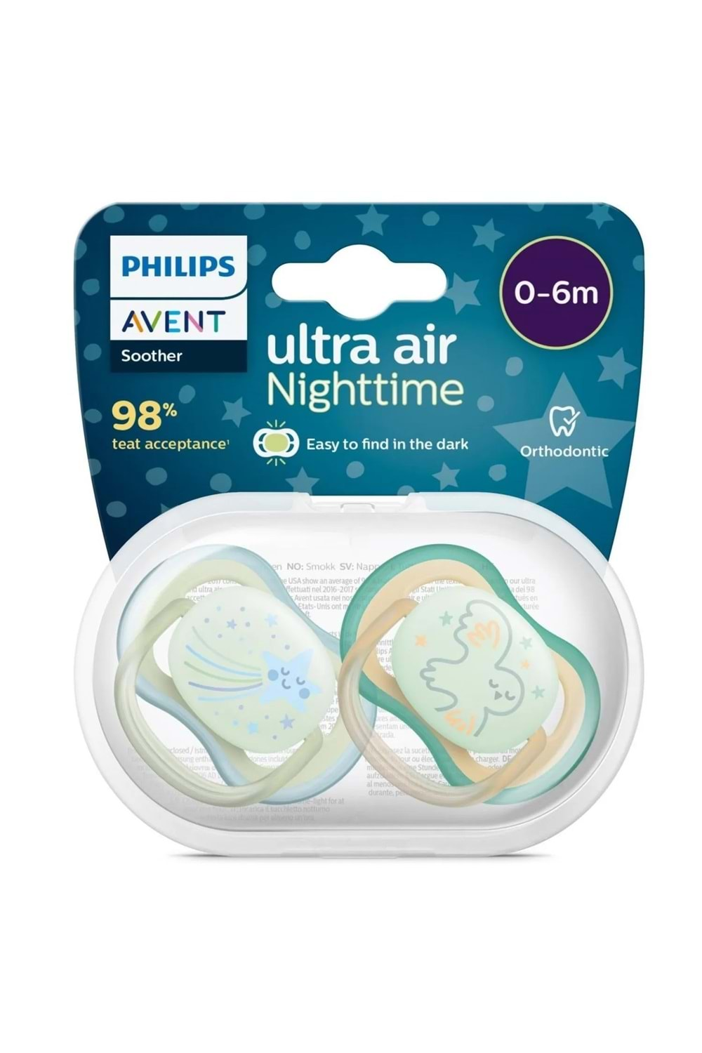 Avent Ultra Air Night Emzik 0-6 Ay SCF376/18