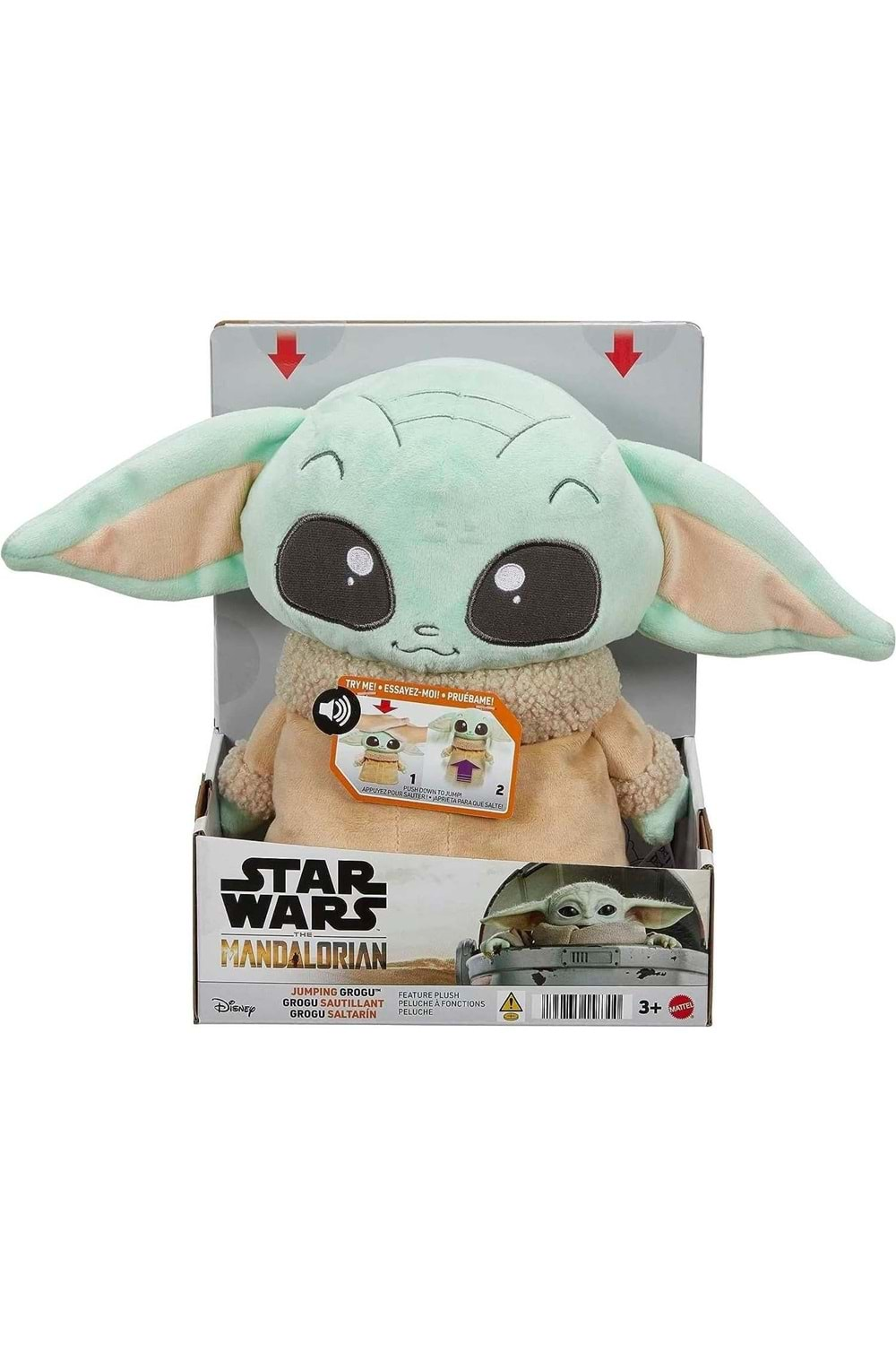 Star Wars Jumping Grogu Feature Plush HPG48