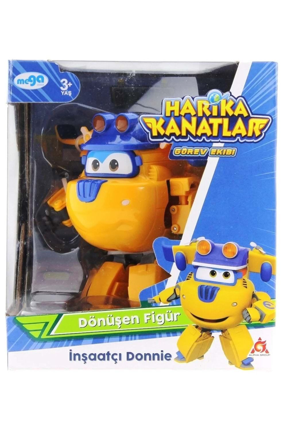 Harika Kanatlar Dönüşen İnşaatçı Donnie 730212