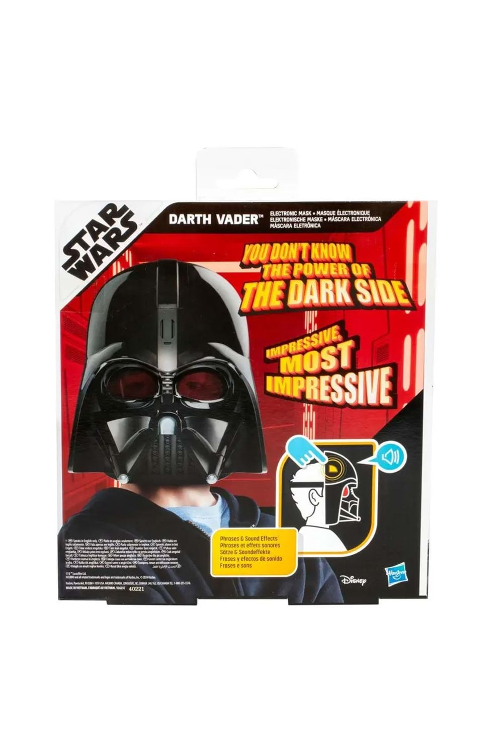 Star Wars Darth Vader Elektronik Maske F9498