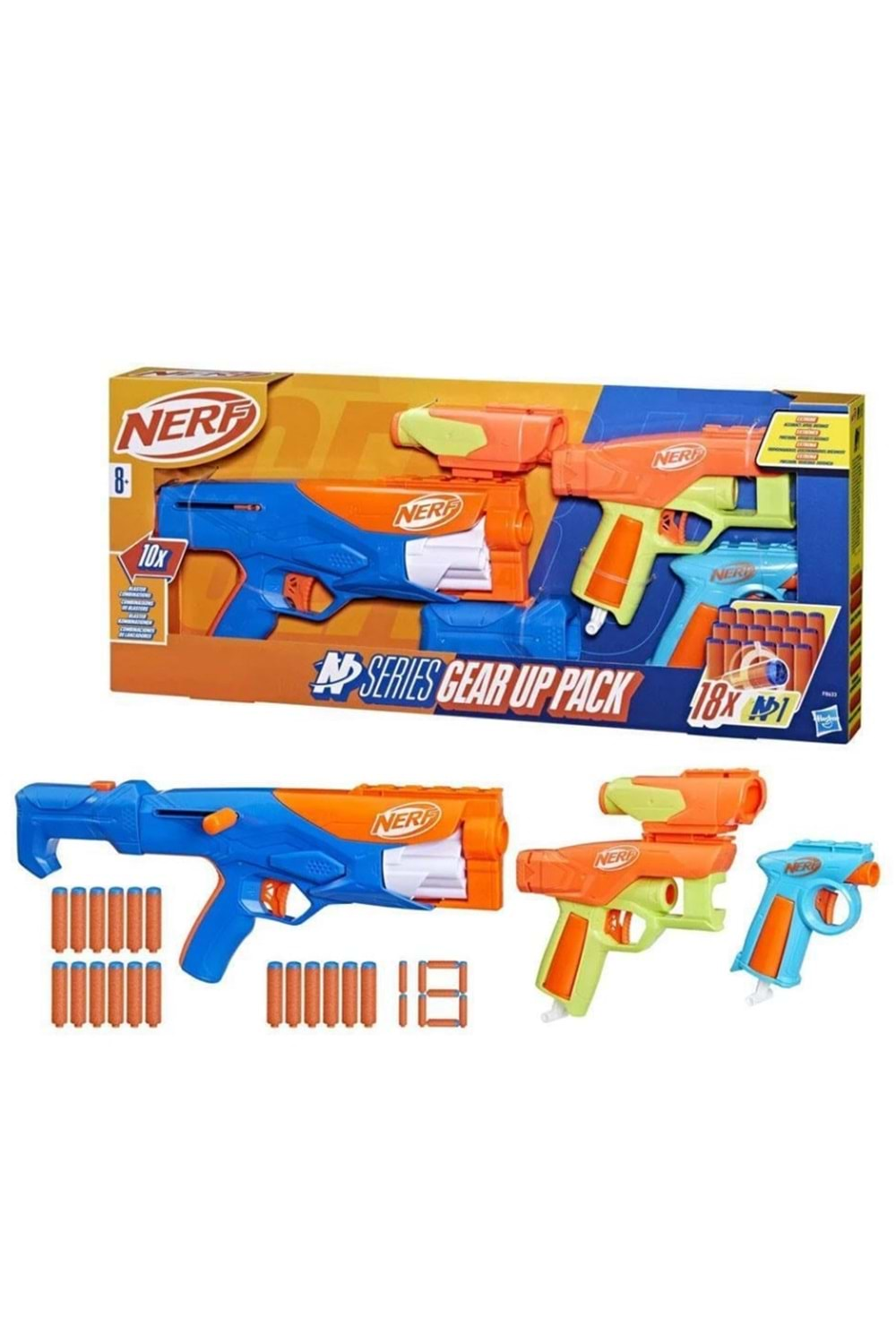 Nerf N Serisi Gear Up Paketi F8633