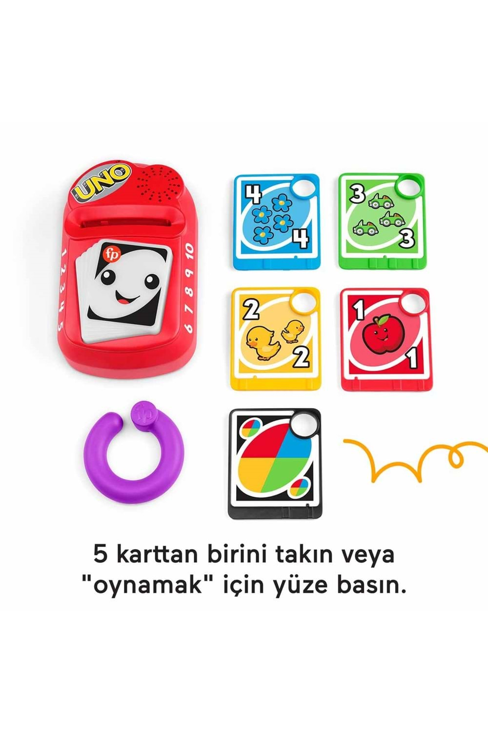 Fisher Price Saymayı ve Renkleri Öğreten UNO HWH16