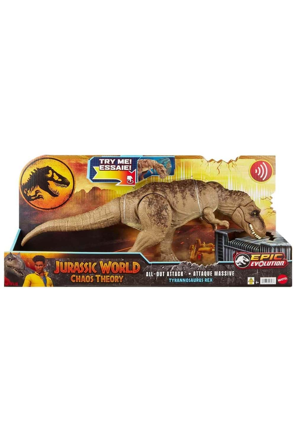 Jurassic World All-Out Attack Tyrannosaurus Rex HXF53