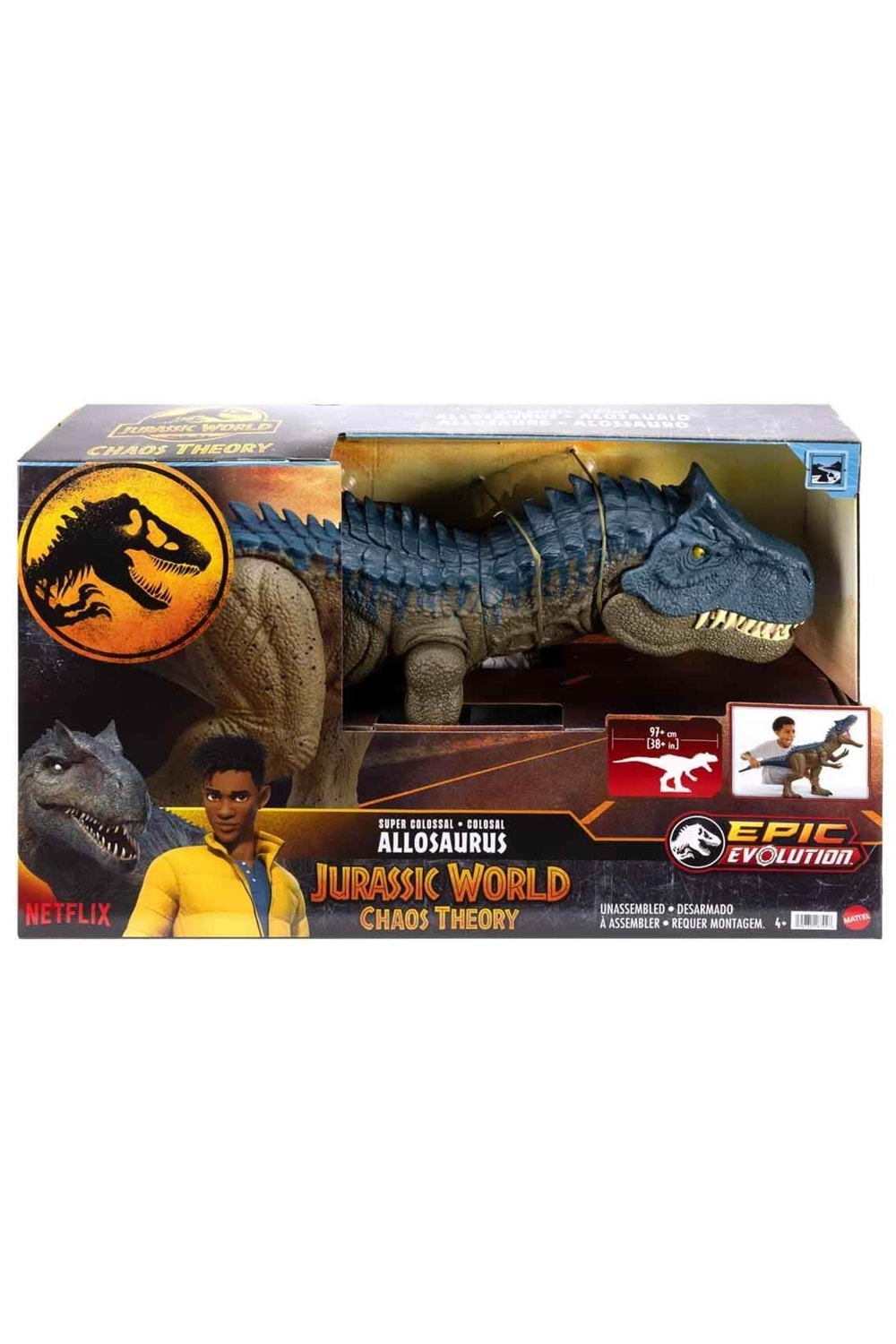 Jurassic World Super Colossal Allosaurus HRX53